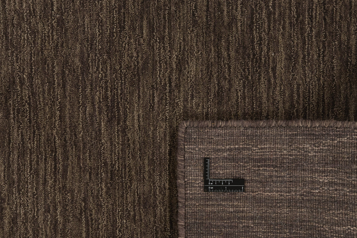 Wollen gangloper Chocoladebruin - Filato, detail van het materiaal