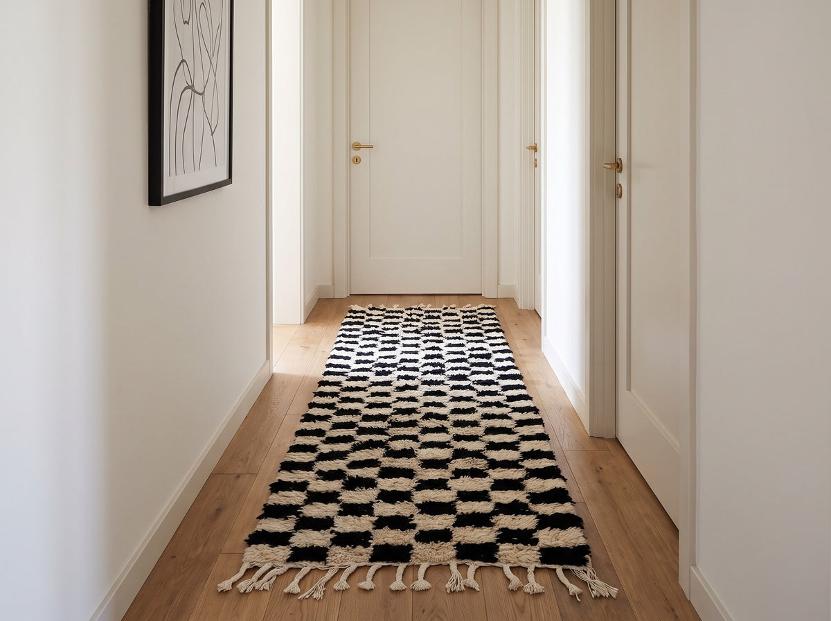 Style déco : intérieur de caractère. Ambiance : lumière naturelle. Pièce : couloir