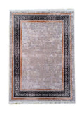 Tapis de Cuisine Moderne Gris et Noir - Terrazzo