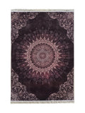 Tapis de Cuisine Oriental Prune et Rose - Terrazzo