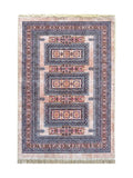 Tapis de Cuisine Oriental Rose et Bleu - Terrazzo