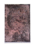 Tapis de Cuisine Vintage Anthracite et Cuivré - Terrazzo