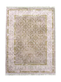 Tapis de Cuisine Vintage Crème et Vert - Terrazzo