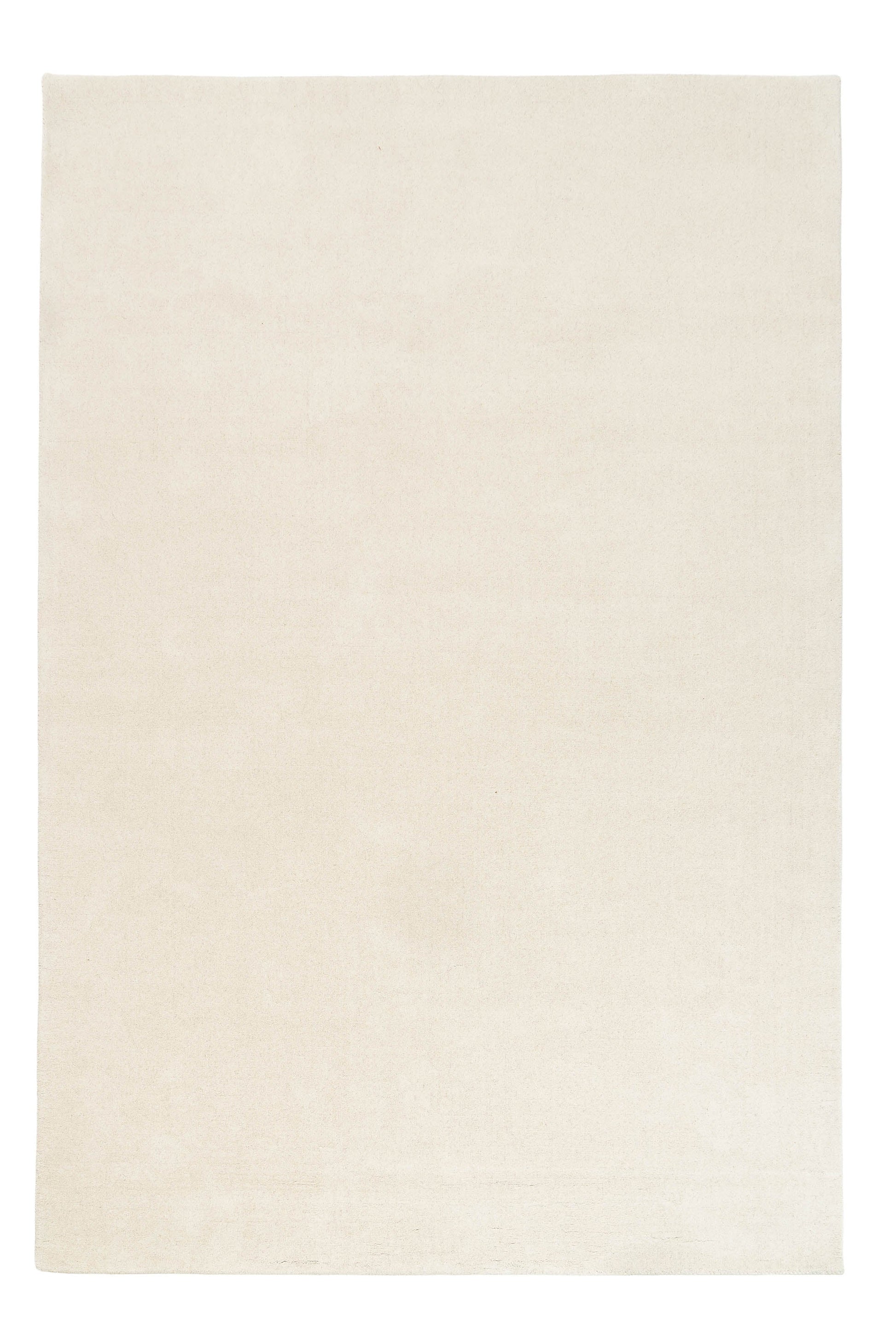 Type tapis carré, pièce. Couleur ivoire. Style uni. Forme carrée