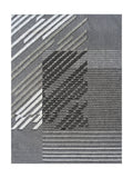 Tapis Design Gris et Blanc - Fidelia