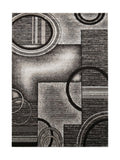 Tapis Design Gris et Noir - Torino