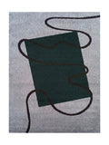 Tapis Design Gris et Vert - Dante N°08
