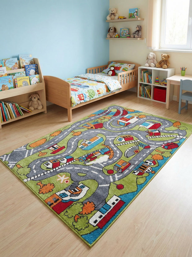 Kindervloerkleed Stadswijk - Bambino