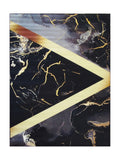 Tapis Entrée Design Noir et Or 12 - Onyx