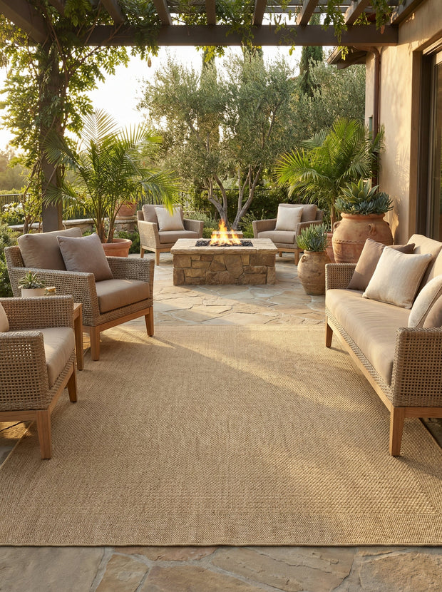 Outdoor-Teppich Helltaupe - Arido