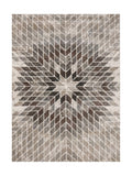 Tapis Géométrique Beige et Marron - Torino