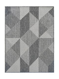 Tapis Géométrique Gris & Anthracite - Kalista