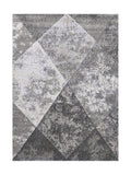 Tapis Géométrique Gris & Anthracite - Mirador