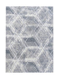 Tapis Géométrique Gris & Crème - Arcano
