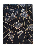 Tapis Lavable Design Noir et Or 16 - Onyx