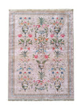 Tapis Lavable Oriental Beige et Multicolore - Terrazzo
