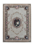 Tapis Lavable Oriental Gris et Beige - Terrazzo