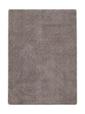 Tapis Lavable Shaggy Taupe - Sahel