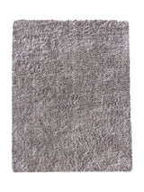 Tapis Lavable Shaggy Gris Chaud - Sahel