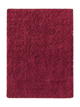 Tapis Lavable Shaggy Rouge - Sahel