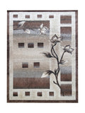 Tapis Moderne Beige et Marron - Dante