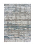 Tapis Moderne Crème et Bleu - Isadora N°06