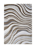 Tapis Moderne Crème & Marron - Capri