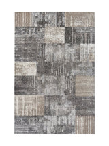 Tapis Moderne Gris et Beige - Torino
