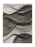 Tapis Moderne Gris et Crème - Torino N°07