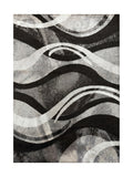 Tapis Moderne Gris et Noir - Dante