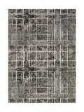 Tapis Moderne Gris et Noir - Torino N°09