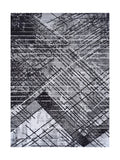 Tapis Moderne Gris & Noir - Camden N°14