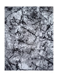 Tapis Moderne Gris & Noir - Camden N°18