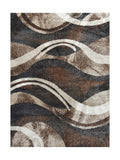Tapis Moderne Marron et Gris - Dante