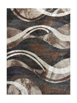 Tapis Moderne Marron et Gris - Dante
