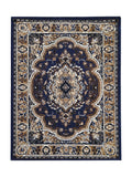 Tapis Oriental Bleu Marine & Caramel - Valore