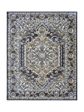 Tapis Oriental Bleu Marine et Or - Fidelia