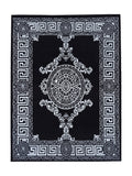 Tapis Oriental Noir & Argent - Camden
