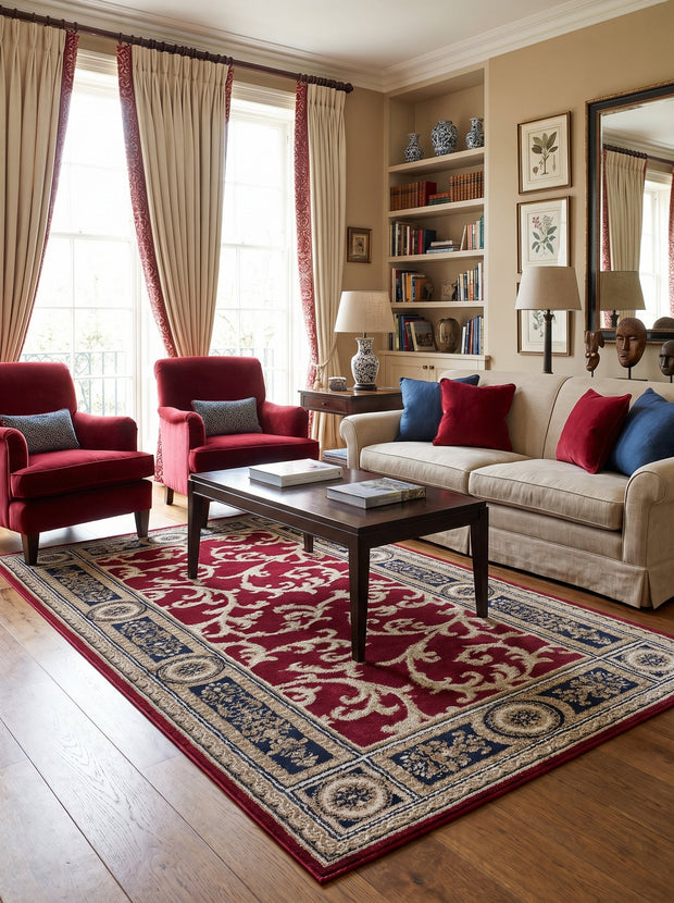 Tapis Oriental Rouge - Riviera N°01