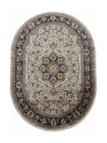 Tapis Ovale Oriental Crème - Riviera