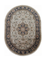 Tapis Ovale Oriental Crème - Riviera