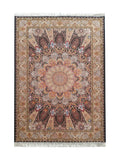 Tapis Persan Bleu Marine et Or - Isfahan N°07