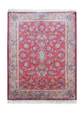 Tapis Persan en Soie Rouge - Samara N°08