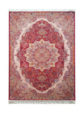 Tapis Persan Rouge et Crème - Isfahan N°10