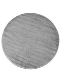 Tapis Rond Uni Gris - Ravello