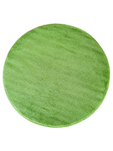 Tapis Rond Uni Vert - Ravello