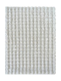 Tapis Shaggy Blanc - Prismo
