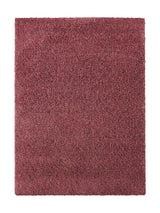 Tapis Shaggy Bordeaux - Calvino