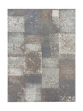 Tapis Vintage Gris et Bleu - Isadora N°04