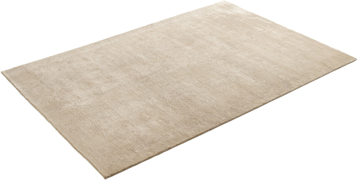 Viskoseteppich Rosé-Taupe - Riflesso, Nahaufnahme des Materials